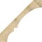 Ekena Millwork 4"W x 44"D x 44"H Balboa Rough Sawn Knee Brace, Douglas Fir BRC04X44X44BOA00RDF - alternate 4